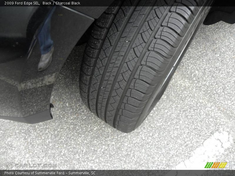 Black / Charcoal Black 2009 Ford Edge SEL