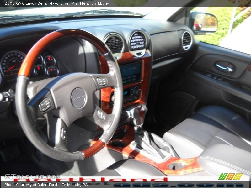 Silver Mist Metallic / Ebony 2008 GMC Envoy Denali 4x4