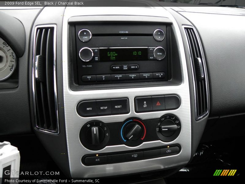 Black / Charcoal Black 2009 Ford Edge SEL