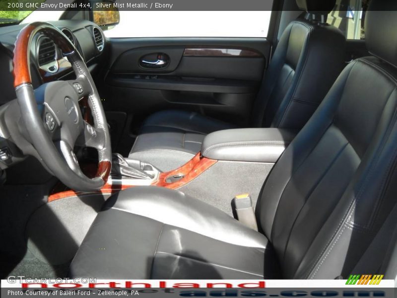 Silver Mist Metallic / Ebony 2008 GMC Envoy Denali 4x4