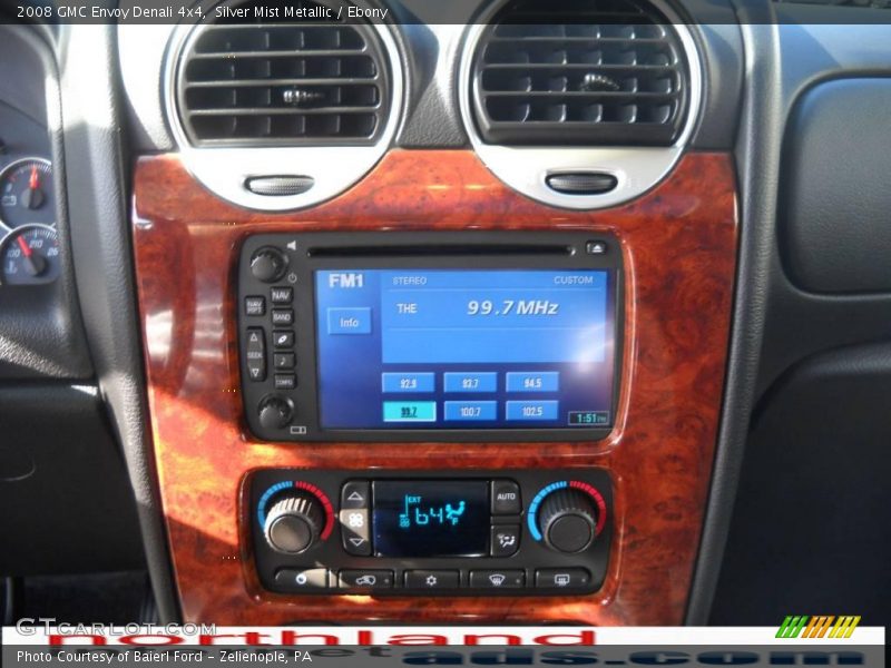 Silver Mist Metallic / Ebony 2008 GMC Envoy Denali 4x4