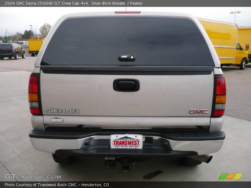 Silver Birch Metallic / Pewter 2004 GMC Sierra 2500HD SLT Crew Cab 4x4