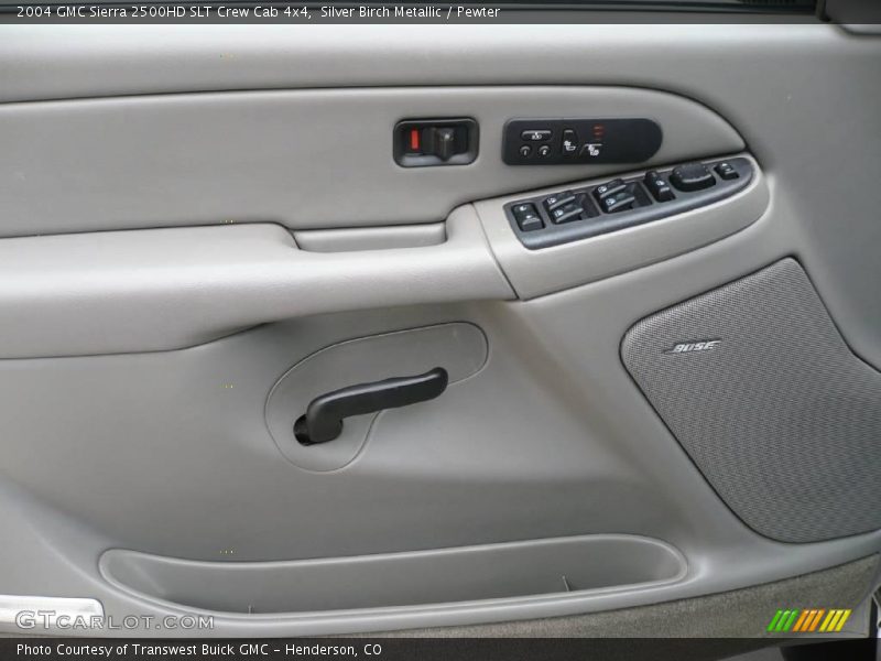 Silver Birch Metallic / Pewter 2004 GMC Sierra 2500HD SLT Crew Cab 4x4
