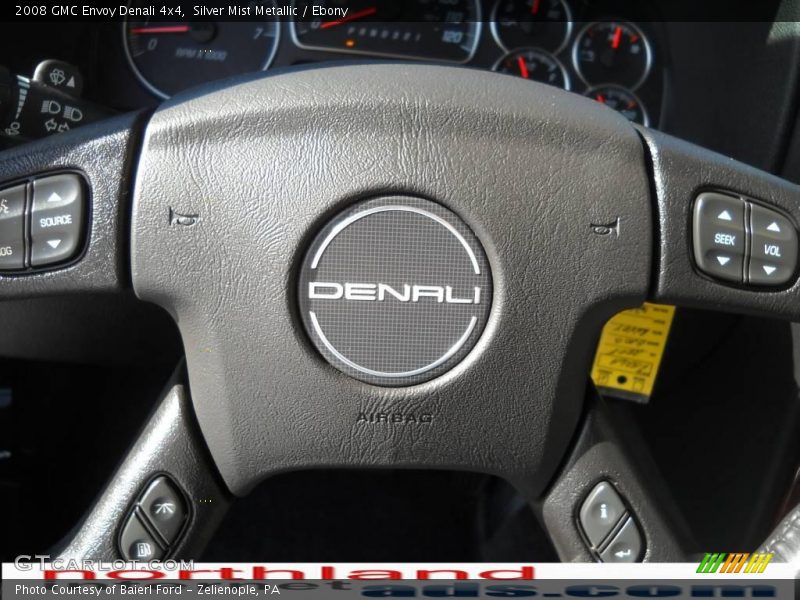 Silver Mist Metallic / Ebony 2008 GMC Envoy Denali 4x4