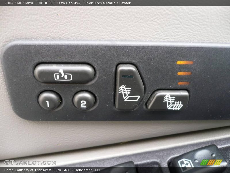 Silver Birch Metallic / Pewter 2004 GMC Sierra 2500HD SLT Crew Cab 4x4