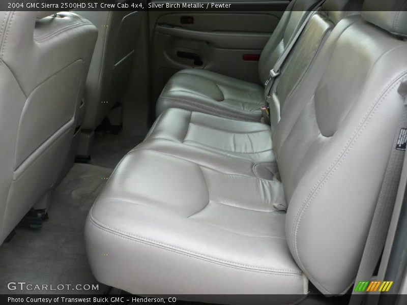 Silver Birch Metallic / Pewter 2004 GMC Sierra 2500HD SLT Crew Cab 4x4