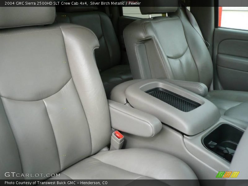 Silver Birch Metallic / Pewter 2004 GMC Sierra 2500HD SLT Crew Cab 4x4