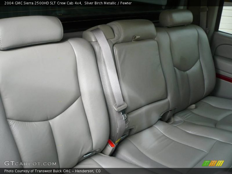 Silver Birch Metallic / Pewter 2004 GMC Sierra 2500HD SLT Crew Cab 4x4