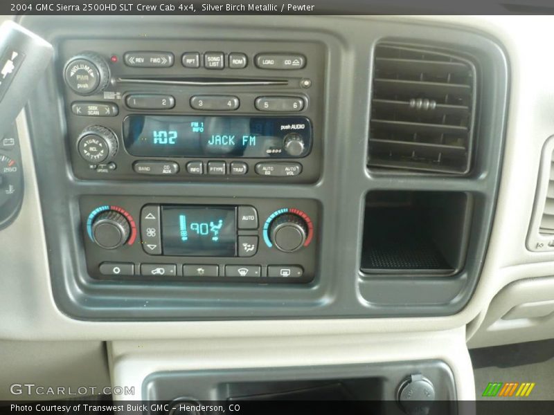 Silver Birch Metallic / Pewter 2004 GMC Sierra 2500HD SLT Crew Cab 4x4