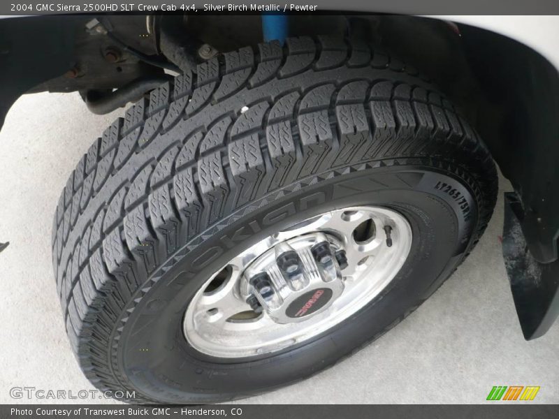 Silver Birch Metallic / Pewter 2004 GMC Sierra 2500HD SLT Crew Cab 4x4