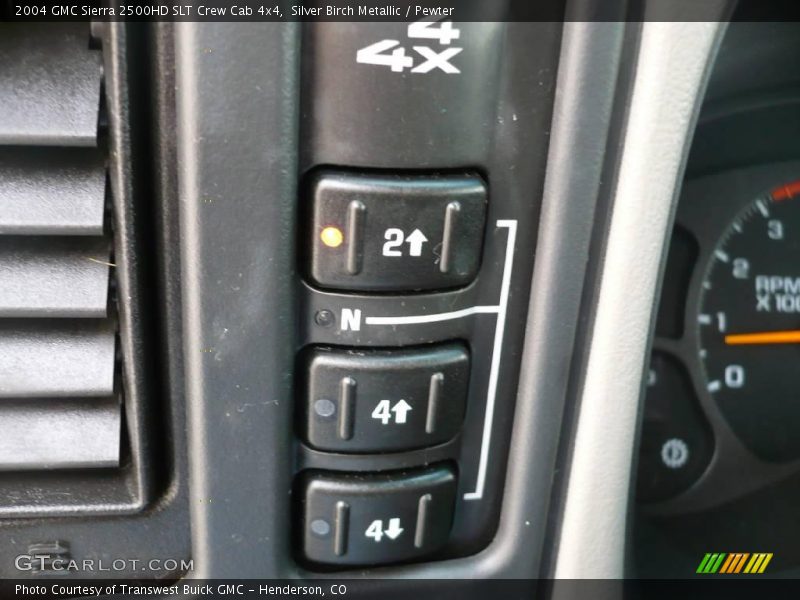 Silver Birch Metallic / Pewter 2004 GMC Sierra 2500HD SLT Crew Cab 4x4