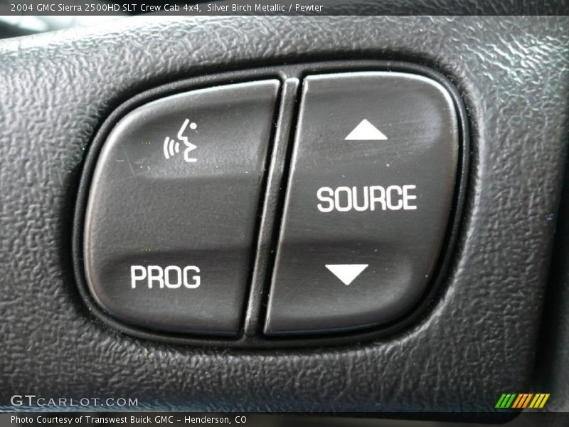 Silver Birch Metallic / Pewter 2004 GMC Sierra 2500HD SLT Crew Cab 4x4