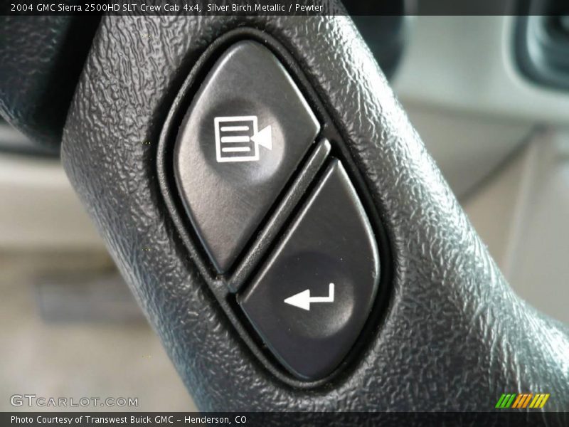 Silver Birch Metallic / Pewter 2004 GMC Sierra 2500HD SLT Crew Cab 4x4