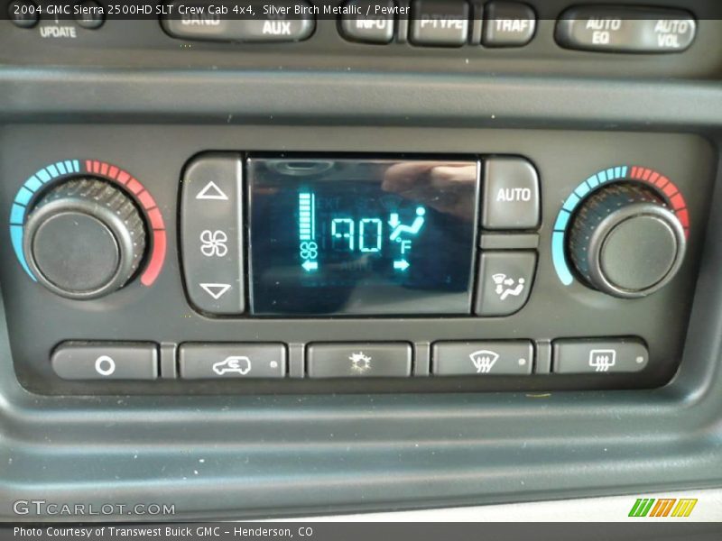 Silver Birch Metallic / Pewter 2004 GMC Sierra 2500HD SLT Crew Cab 4x4