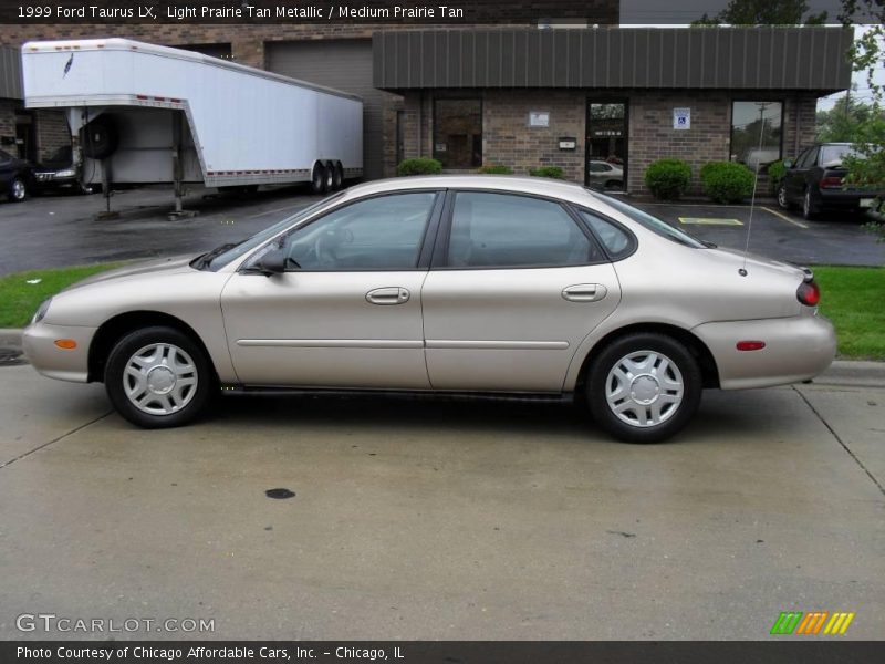 Light Prairie Tan Metallic / Medium Prairie Tan 1999 Ford Taurus LX