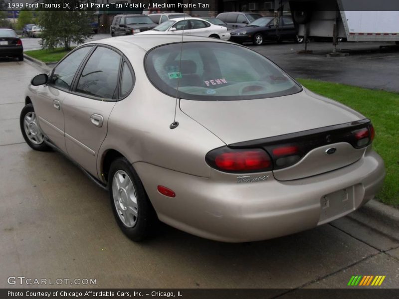 Light Prairie Tan Metallic / Medium Prairie Tan 1999 Ford Taurus LX