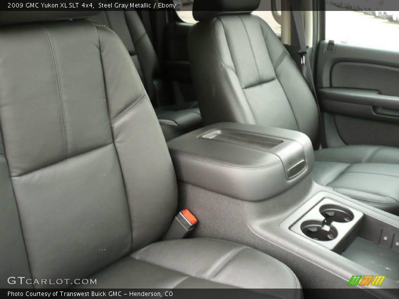 Steel Gray Metallic / Ebony 2009 GMC Yukon XL SLT 4x4