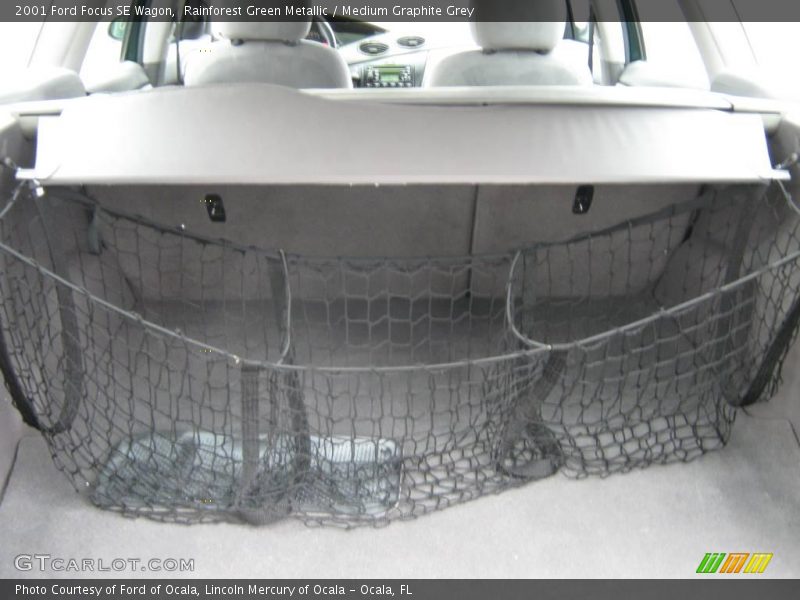 Rainforest Green Metallic / Medium Graphite Grey 2001 Ford Focus SE Wagon