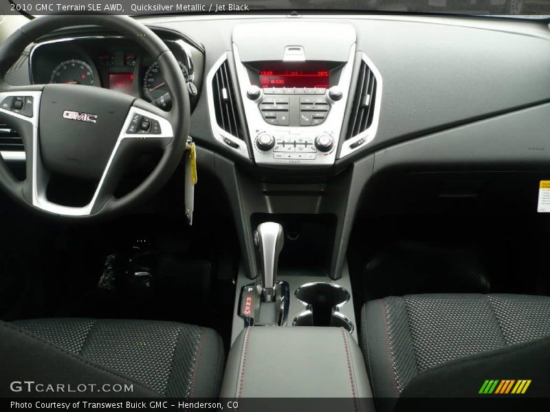 Quicksilver Metallic / Jet Black 2010 GMC Terrain SLE AWD