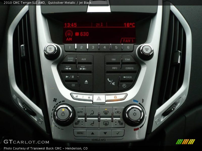 Quicksilver Metallic / Jet Black 2010 GMC Terrain SLE AWD