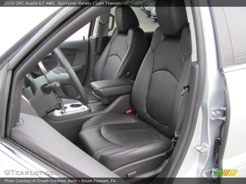 Quicksilver Metallic / Light Titanium 2010 GMC Acadia SLT AWD