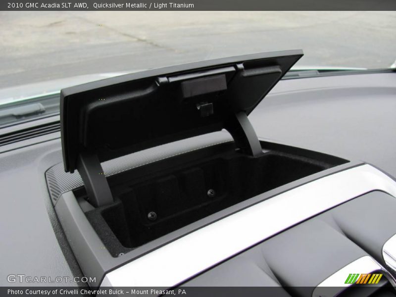Quicksilver Metallic / Light Titanium 2010 GMC Acadia SLT AWD