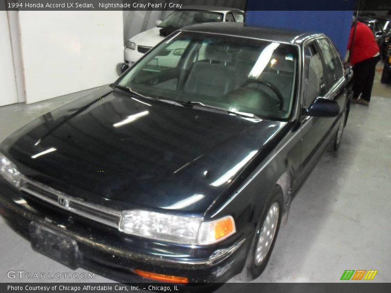 Nightshade Gray Pearl / Gray 1994 Honda Accord LX Sedan