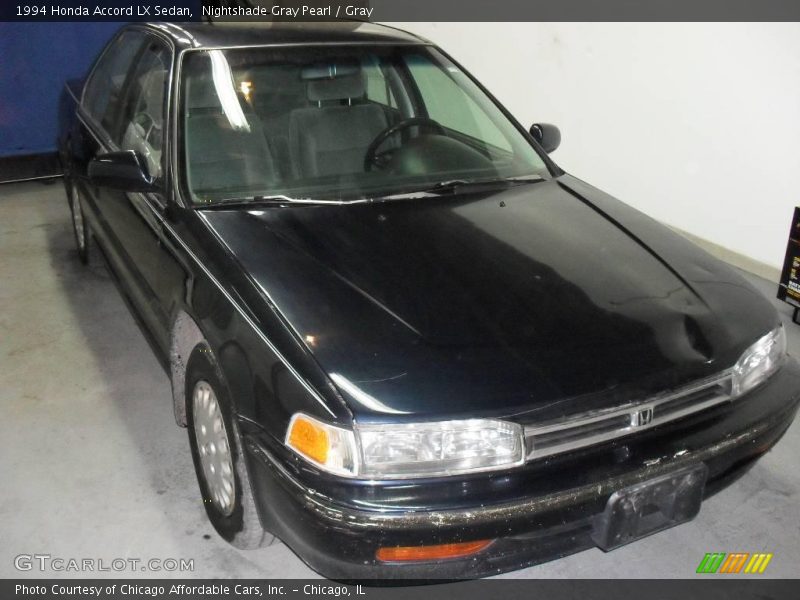 Nightshade Gray Pearl / Gray 1994 Honda Accord LX Sedan