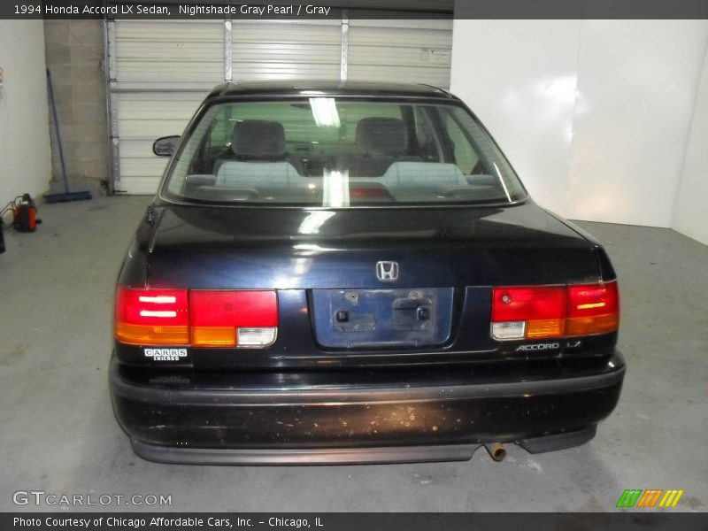 Nightshade Gray Pearl / Gray 1994 Honda Accord LX Sedan