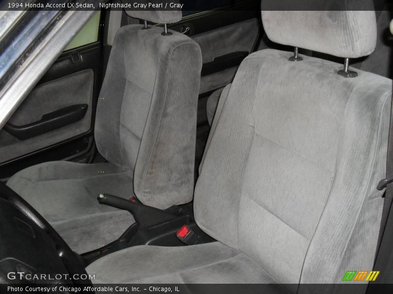 Nightshade Gray Pearl / Gray 1994 Honda Accord LX Sedan