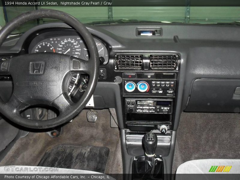 Nightshade Gray Pearl / Gray 1994 Honda Accord LX Sedan