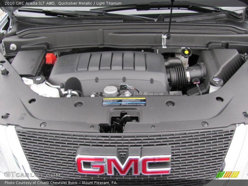 Quicksilver Metallic / Light Titanium 2010 GMC Acadia SLT AWD