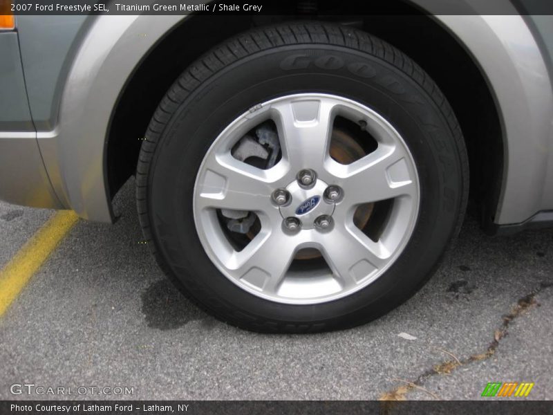 Titanium Green Metallic / Shale Grey 2007 Ford Freestyle SEL