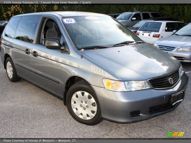 Canyon Stone Silver Metallic / Quartz 2000 Honda Odyssey LX