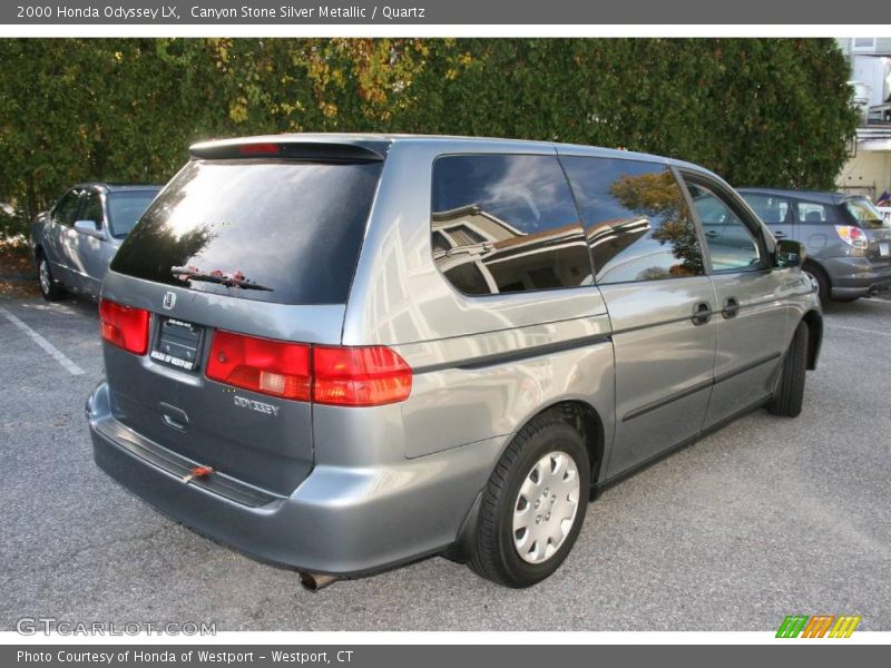 Canyon Stone Silver Metallic / Quartz 2000 Honda Odyssey LX