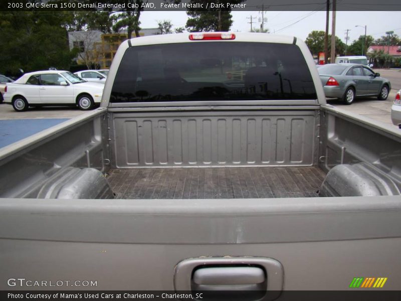 Pewter Metallic / Dark Pewter 2003 GMC Sierra 1500 Denali Extended Cab AWD