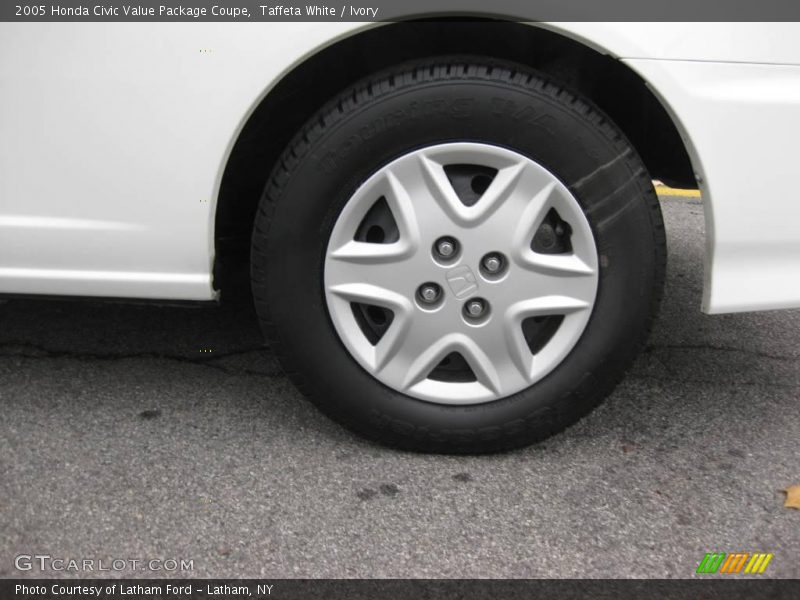 Taffeta White / Ivory 2005 Honda Civic Value Package Coupe