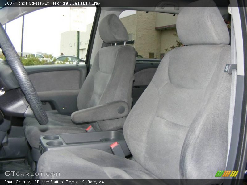 Midnight Blue Pearl / Gray 2007 Honda Odyssey EX