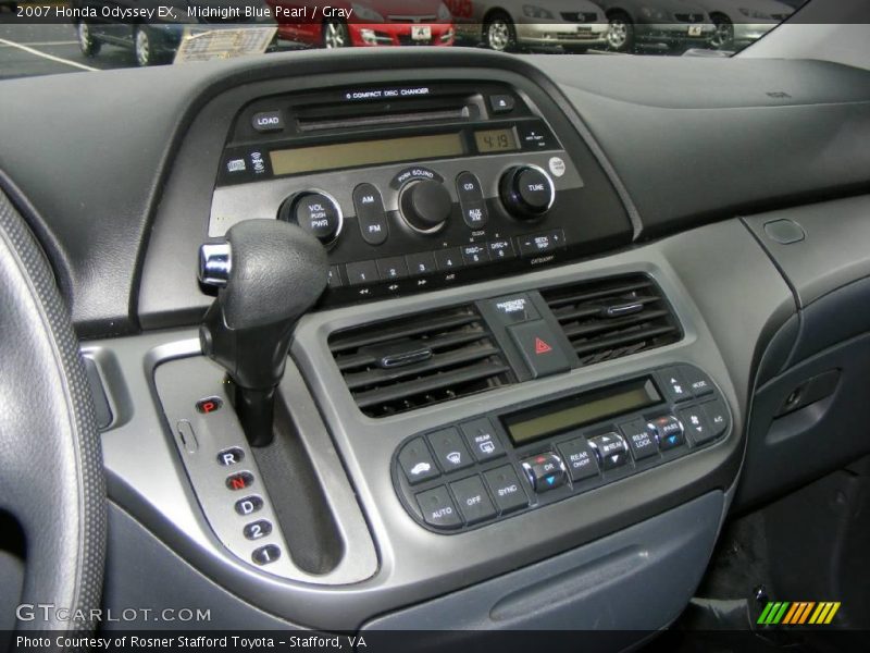 Midnight Blue Pearl / Gray 2007 Honda Odyssey EX