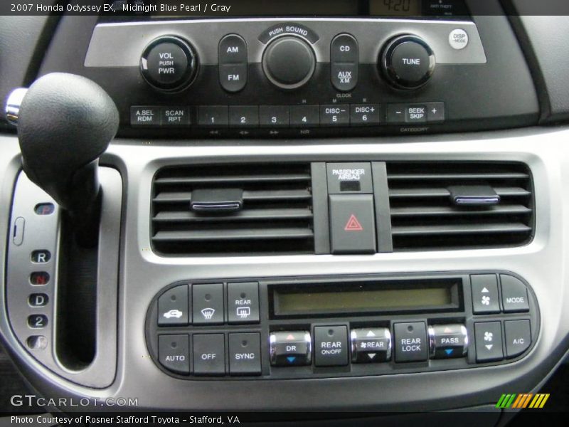 Midnight Blue Pearl / Gray 2007 Honda Odyssey EX