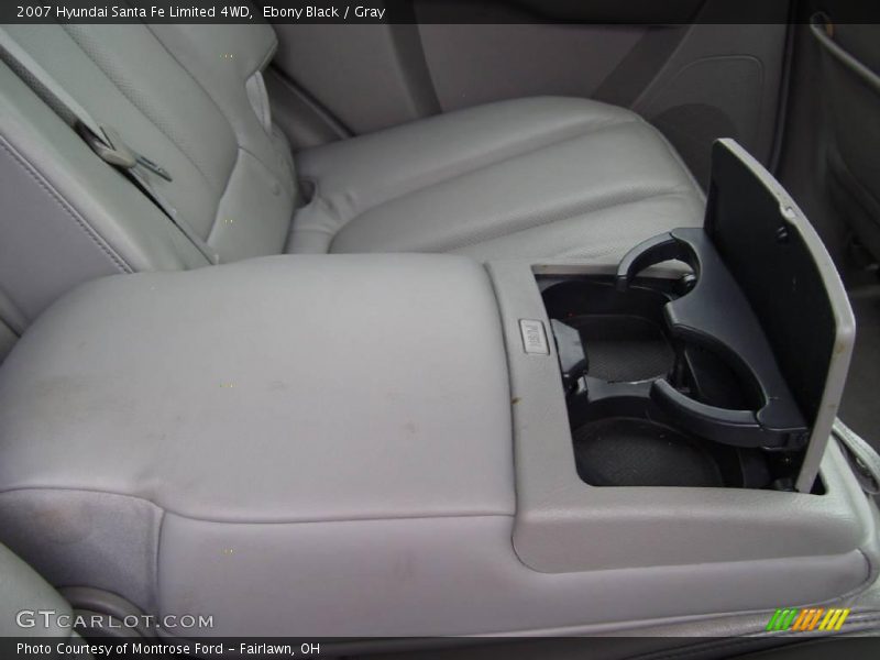 Ebony Black / Gray 2007 Hyundai Santa Fe Limited 4WD