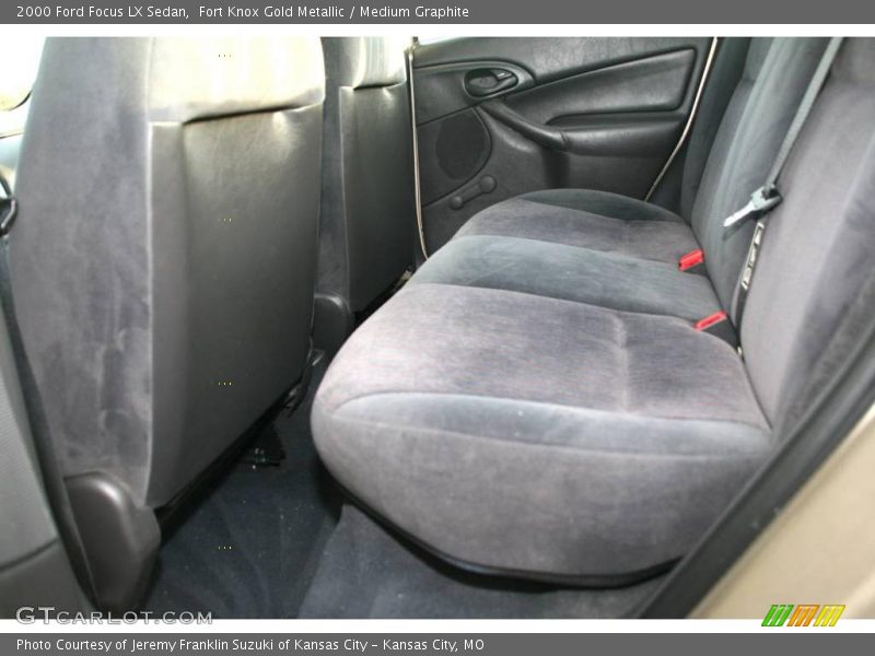 Fort Knox Gold Metallic / Medium Graphite 2000 Ford Focus LX Sedan