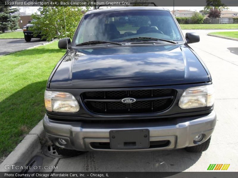 Black Clearcoat / Medium Graphite Grey 1999 Ford Explorer Sport 4x4