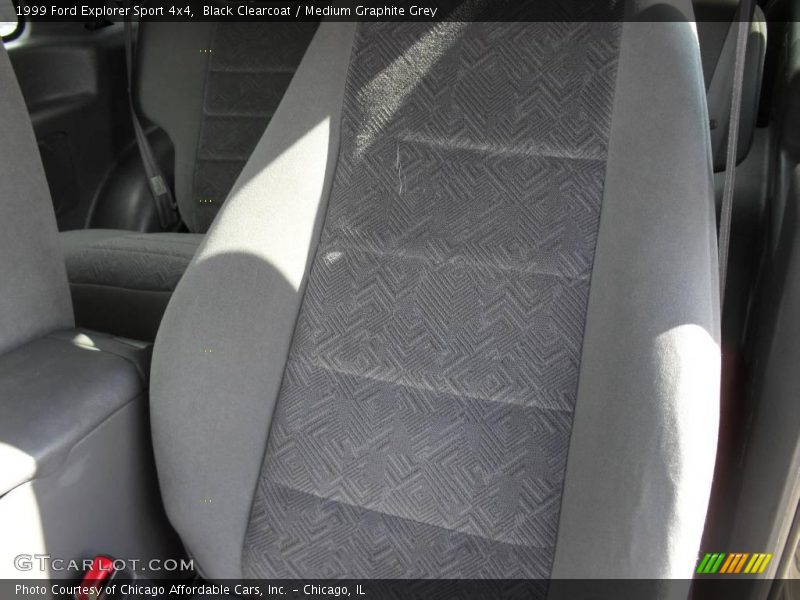 Black Clearcoat / Medium Graphite Grey 1999 Ford Explorer Sport 4x4