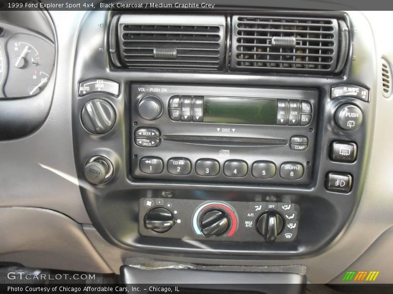 Black Clearcoat / Medium Graphite Grey 1999 Ford Explorer Sport 4x4