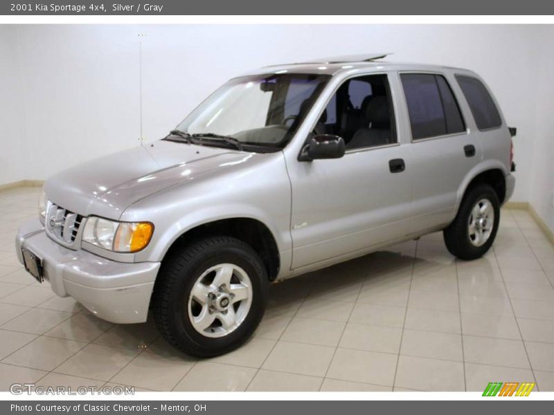 Silver / Gray 2001 Kia Sportage 4x4