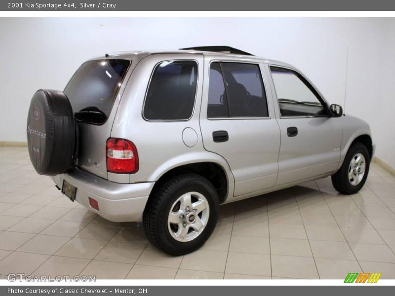 Silver / Gray 2001 Kia Sportage 4x4