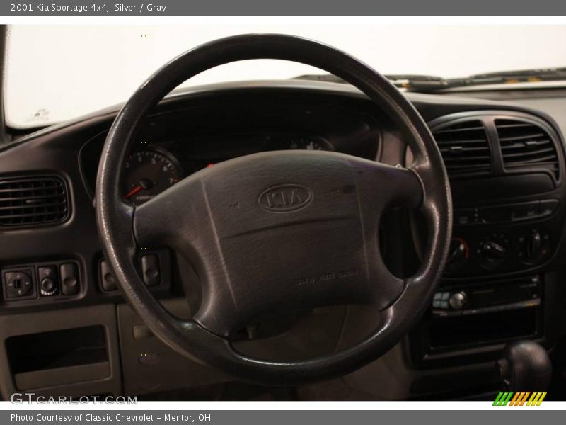 Silver / Gray 2001 Kia Sportage 4x4