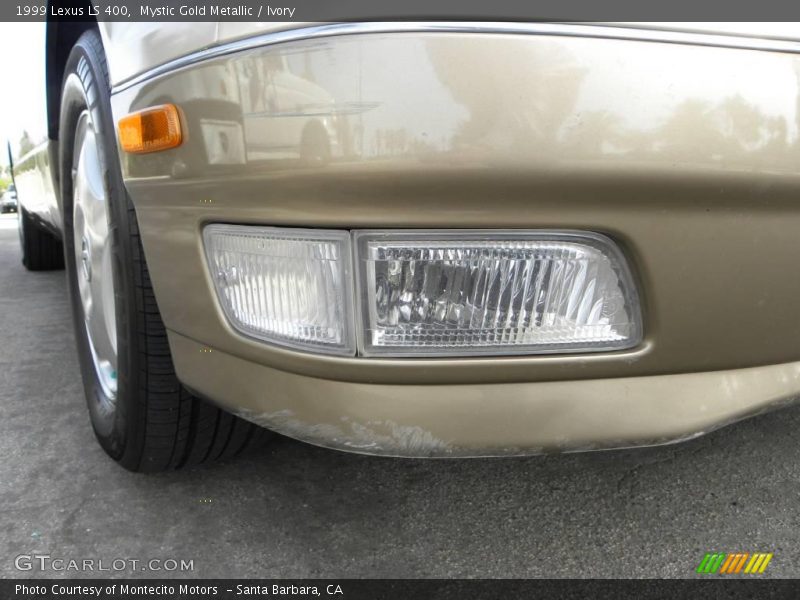 Mystic Gold Metallic / Ivory 1999 Lexus LS 400