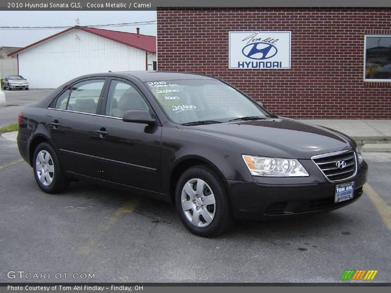 Cocoa Metallic / Camel 2010 Hyundai Sonata GLS